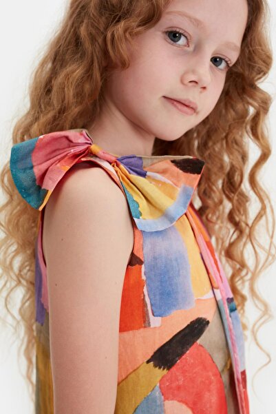 Tyess Bg Store Girl Patterned Dress 23ss0tj4908