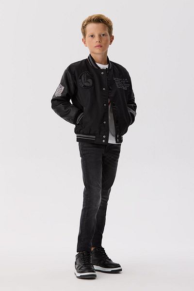 Guess Bg Store Boy's Black Coat