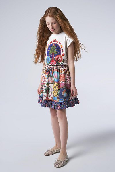 SWATSKY Bg Store Fusta cu model pentru fete