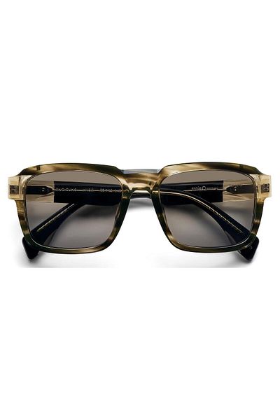 Etnia Barcelona 5 Twogun 55S Hvbk Polarized Men's Sunglasses