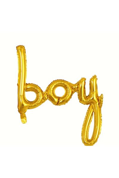 PARTİ AŞKI Boy (Erkek ) El Yazılı Folyo Balon & 74*45 Cm & Cinsiyet Partisi B...