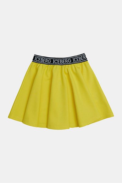 Iceberg Bg Store Fusta galbenă pentru fete 23ssıgo3153