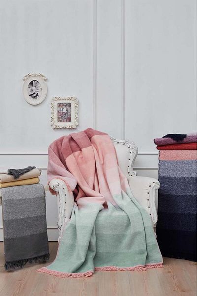 Çeyiz Diyarı Pink Blanket - Single Cotton Montant