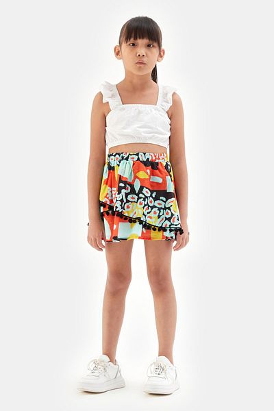 Tyess Bg Store Weiße Bluse für Mädchen 23ss1tj4614