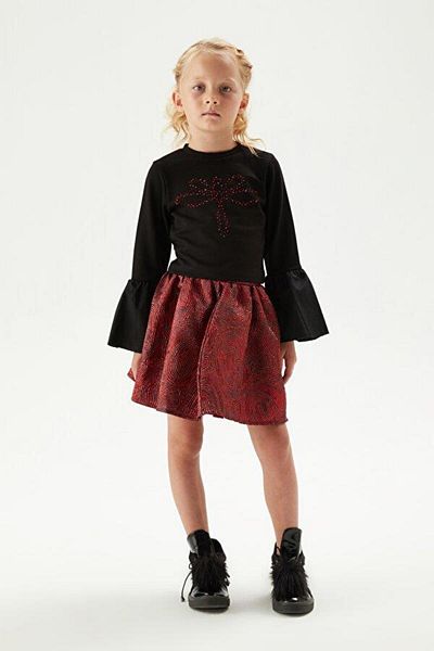 Tyess Bg Store Fusta Rosie Claret Fata Ns23fwt4315