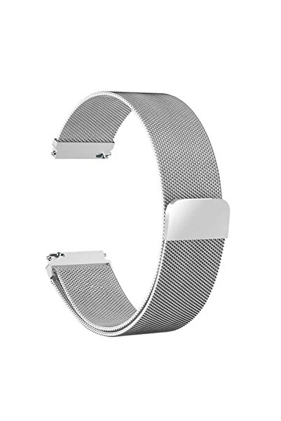 Tagomoon Samsung Galaxy Watch 4 5 6 7 Fe Serisi 40mm Ve 44mm Ile Uyumlu Kordon Metal Örgü Mıknatıslı Kayış