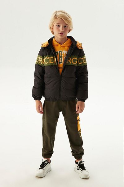 Iceberg BG Store Boy's Black Coat