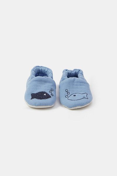 Layette Bg Store Baby Boy Blue Booties 23Ss0Lt8005