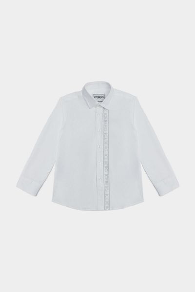 Iceberg Bg Store Αγόρι Λευκό Πουκάμισο 23ssıcm3104