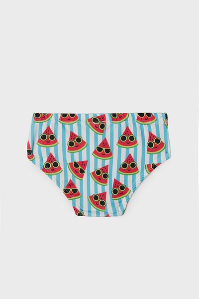 GB Baby Bg Store Baby Boy Patterned Swimsuit 23ss0bg1021