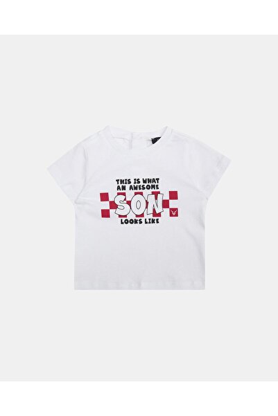 GB Baby بي جي ستور بيبي بوي قميص أبيض 23ss0bg1518