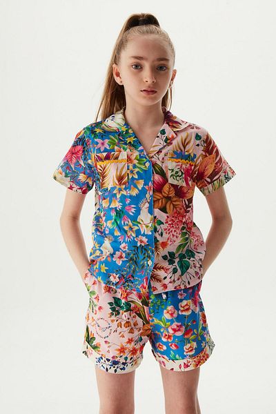 SWATSKY Bg Store Girl Patterned Shirt 23ss2sw6616