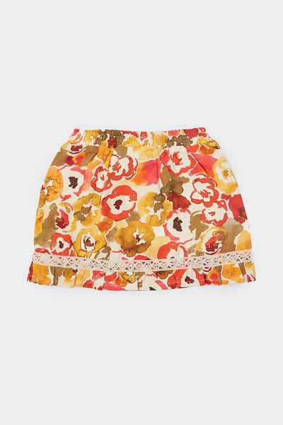 GB Baby BG Store Baby Girl Patterned Skirt 23FW1BG2304