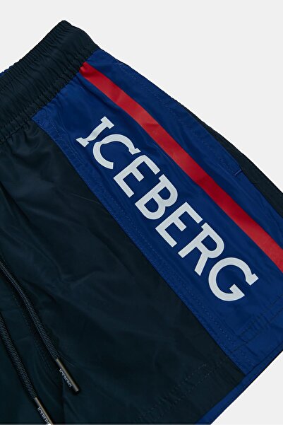 Iceberg Bg Store Erkek Çocuk Mavi Deniz Şortu 23ssıbx3100