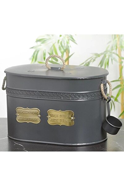 Yıldıray Metal Bölmeli Çamaşır ve Bulaşık Deterjan Kovası