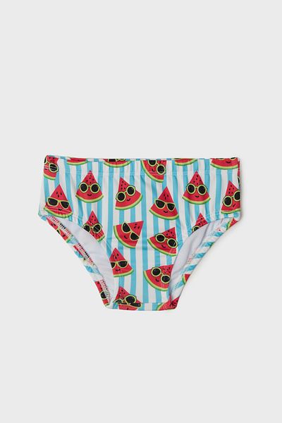 GB Baby Bg Store Baby Boy Patterned Swimsuit 23ss0bg1021