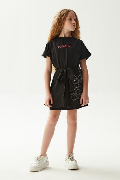 Iceberg Bg Store Μαύρο φόρεμα για κορίτσια