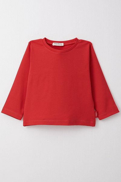Breeze 1-4 Years Boy Red Long Sleeve T-Shirt