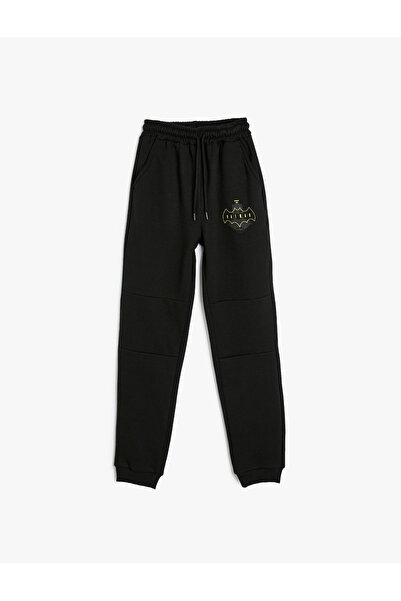 Koton Von Batman lizenzierte Jogger-Jogginghose – Taillenbetont