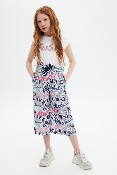 Iceberg Bg Store Girl's Colorful Trousers 23ssıpt3151