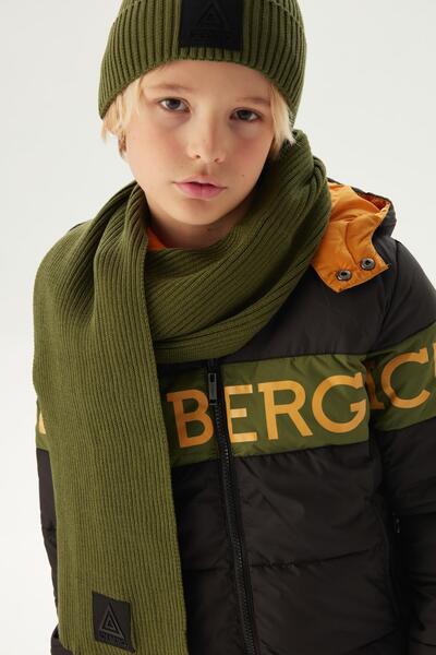 Iceberg BG Store Erkek Çocuk Siyah Mont