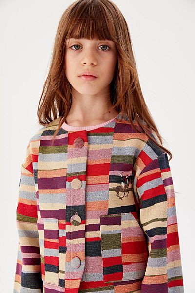 Beverly Hills Polo Club BG Store Girls' Patterned Jacket