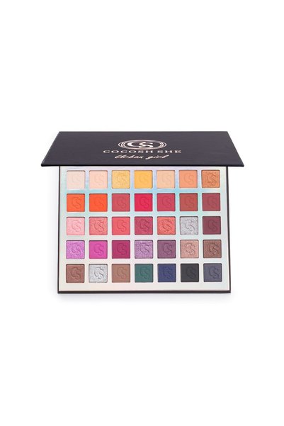 Cocosh She Urban Girl 42 Color Eyeshadow Palette, High Pigmentation, Non-Clumping, Easy Blending