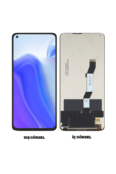 Teknonet Xiaomi Mi 10t Uyumlu Lcd Dokunmatik Ekran - Siyah