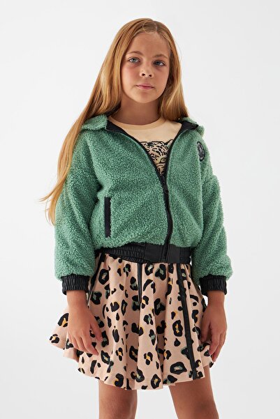 Tyess Bg Store Girl's Green Sweatshirt 22Fw0Tj4719