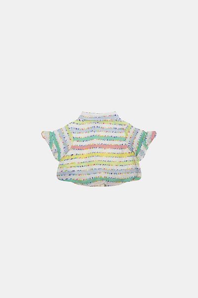 GB Baby Bg Store Baby Girl Patterned Tracksuit Top 23Ss1Bg2413