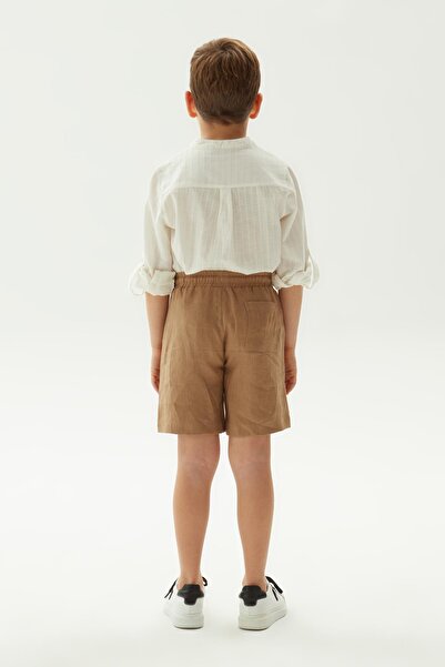 Nebbati Bg Store Boys Brown Shorts