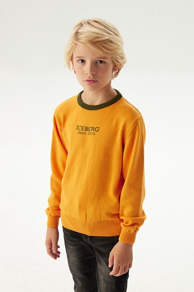 Iceberg Оранжев пуловер Bg Store Boy