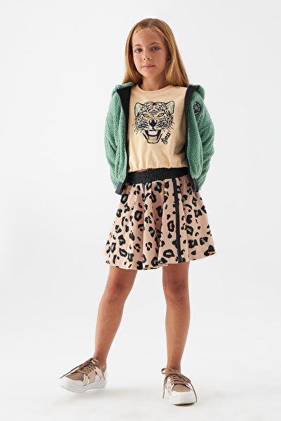 Tyess Bg Store Girl's Green Sweatshirt 22Fw0Tj4719