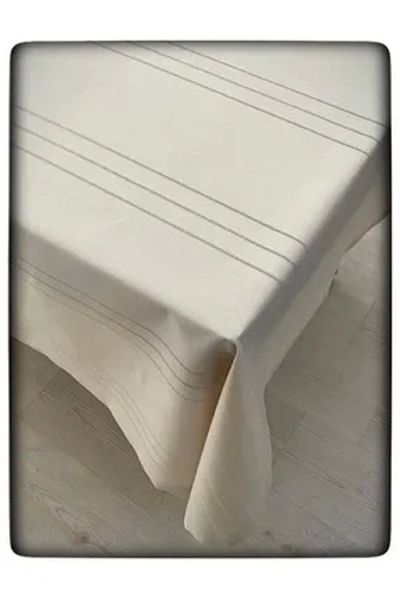NİVEMESHOME Nivemeshome Ecru 160*220 Colber Tablecloth