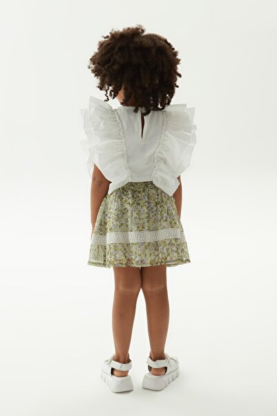 Tyess Λευκή μπλούζα για κορίτσια BG Store