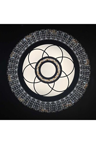 Avize TAVANA SIFIR DAİRE PAPATYA DESENLİ PROFANYER 3RENK LED AVİZE