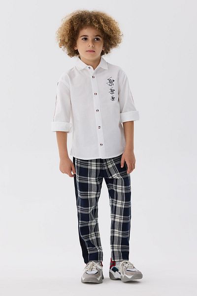 Beverly Hills Polo Club BG Store قميص أبيض للأولاد