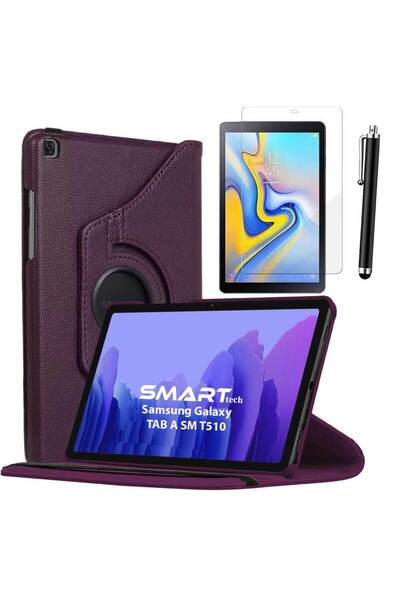 Smart Tech Samsung Galaxy Tab A SM T510 10,1 inç Kılıf Ekran Koruyucu Kalem Set
