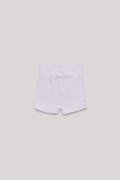 Layette Bg Store Baby Boy Ecru Shorts