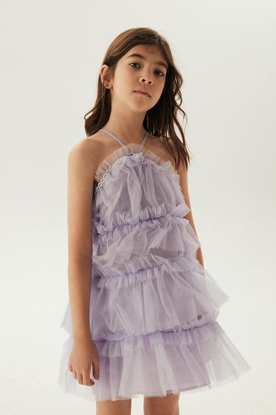 Tyess Bg Store Rochie Liliac Fata