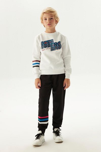Iceberg BG Store Λευκό Φούτερ για αγόρι
