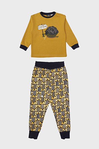 Nebbati Bg Store Boys' Patterned Pyžama Set Ns23Fwn3802