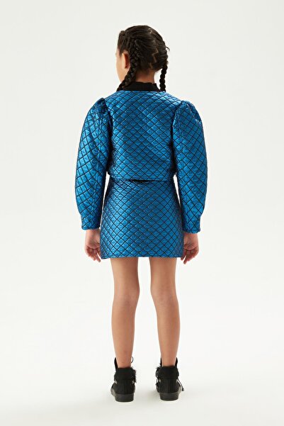 Tyess Bg Store Girl's Blue Jacket 23Fw0Tj4706