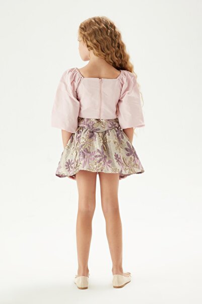 Tyess Bg Store Girls Lilac Μπλούζα 23fw0tj4609