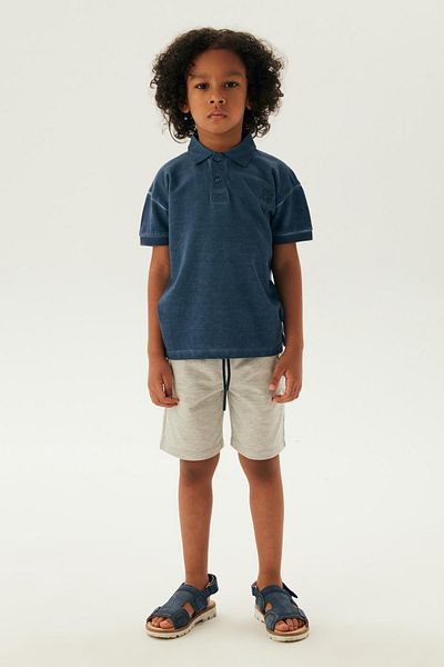 Nebbati Μπλουζάκι Bg Store Boy Navy Blue