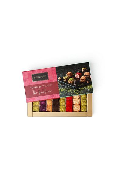 MEŞHUR SAFRANBOLU LOKUMCUSU Lemisque Mixed Baklava Turkish Delight 270 Gr