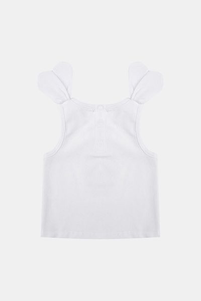 GB Baby Bg Store Baby Girl White Undershirt 23Ss1Bg2543