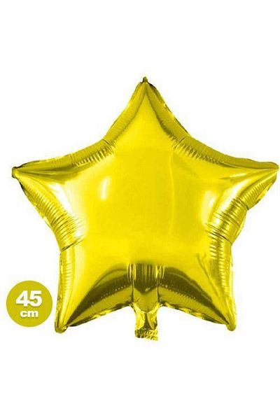 Parti Dükkanım Star Foil Balloon Gold (45 cm)