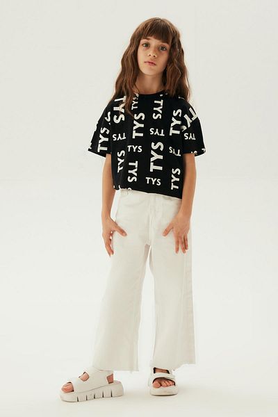 Tyess Bg Store Girl's White Pants