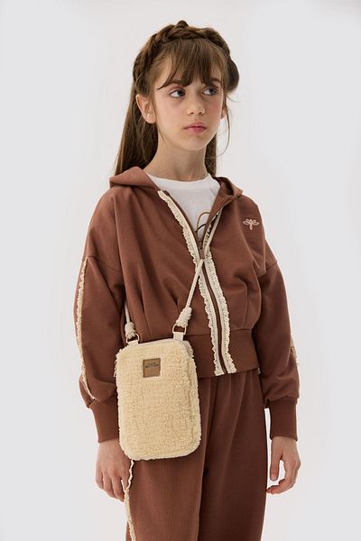 Tyess Bg Store Girls' Ecru Bag